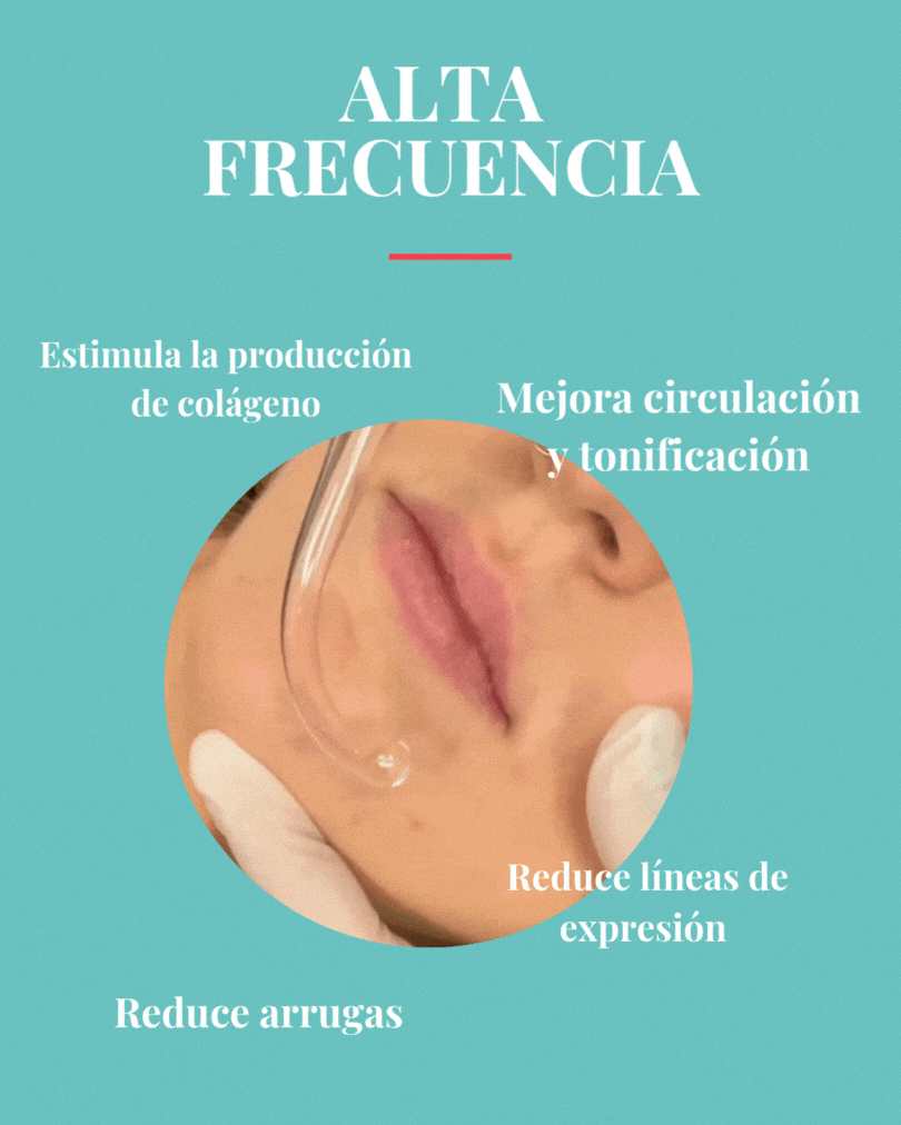 tratamiento facial alta frecuencia